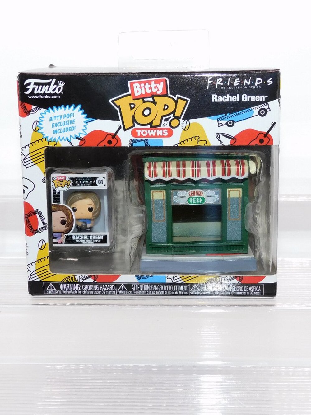 Funko Bitty Pop Towns  Friends TV  Rachel Green Central Perk Coffee Shop NEW
